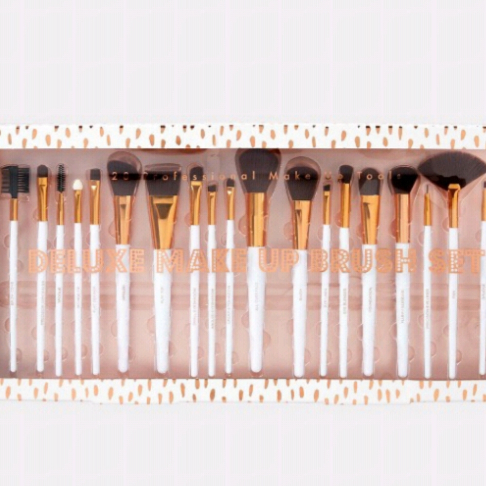 20PC--Tri-coastal Design Makeup Brush Set